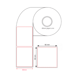 Thermal Scale Label - 60*62mm