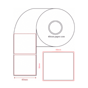 Thermal Scale Label - 60*55mm