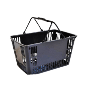 28L Shopping Basket (Red & Black)